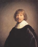 REMBRANDT Harmenszoon van Rijn Portrait of the Artist Facques de Gheyn III (mk33) oil painting